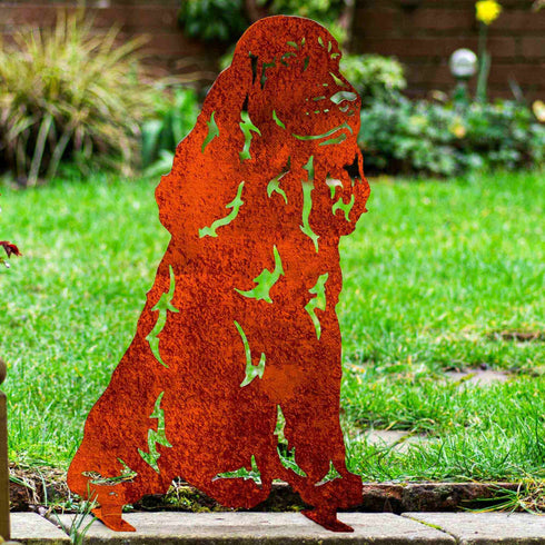 COCKER SPANIEL Dog Lovers Present Garden Grave Patio Decor Gift for Dog Breeder Outdoor Indoor Lawn Metal Handmade Art Personalised